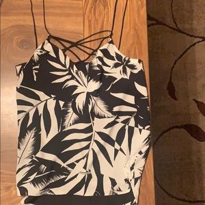 Express spaghetti strap tank top